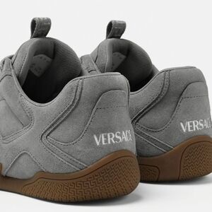 Men's Versace Suede Sneakers - 14.5 US / 47.5 EU